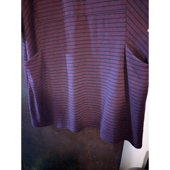 Lane Bryant 22/24 Striped Half Sleeve Dress - Picture 3 of 7